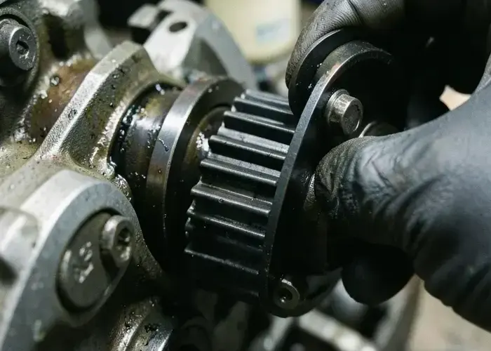 タイミングベルト交換の作業